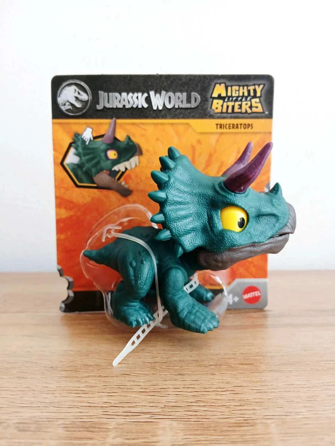 Figurine Jurassic World Mighty Little Biters Triceratops